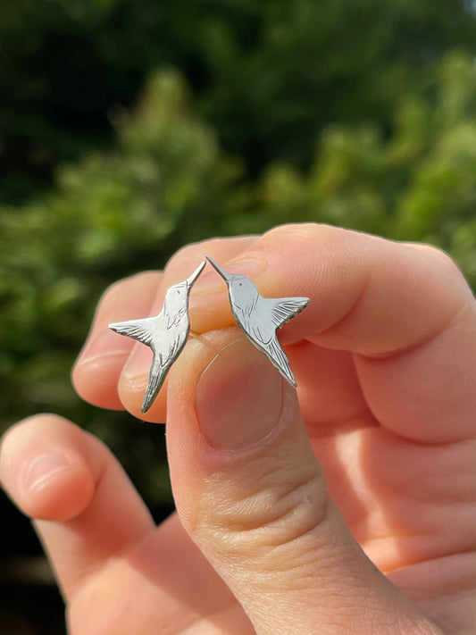Hummingbird Studs
