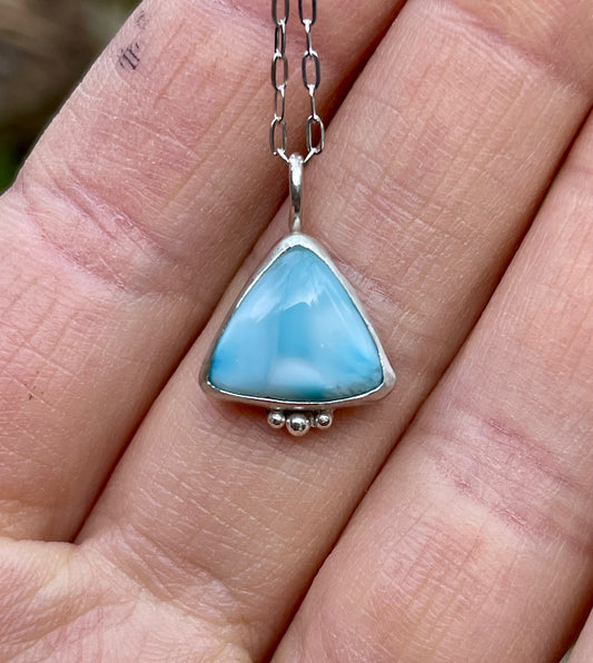 Larimar Pendant