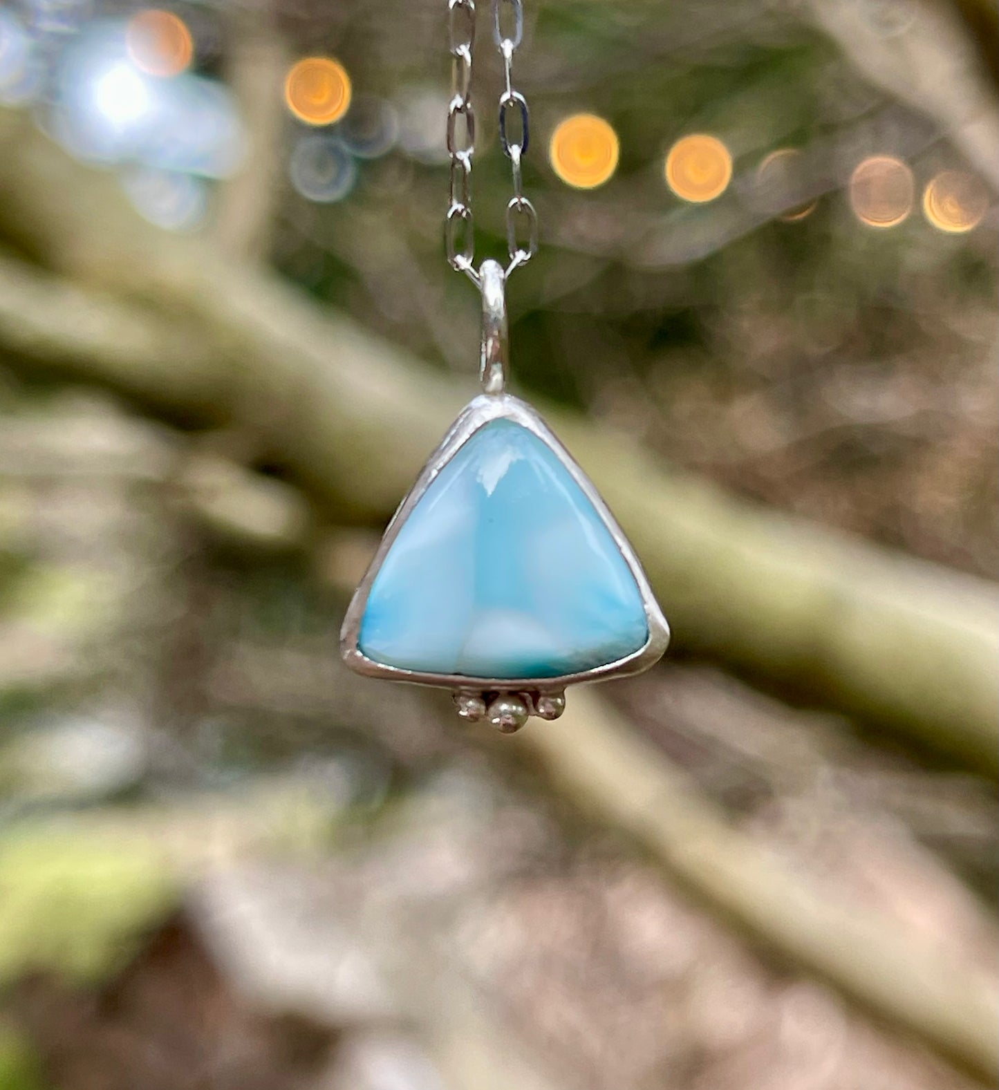 Larimar Pendant